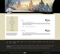 Church website Design