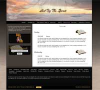 Church website Design
